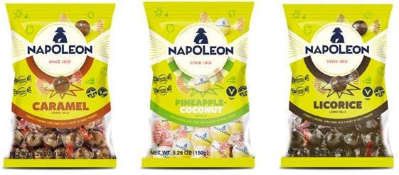 Bags of Napoleon sours