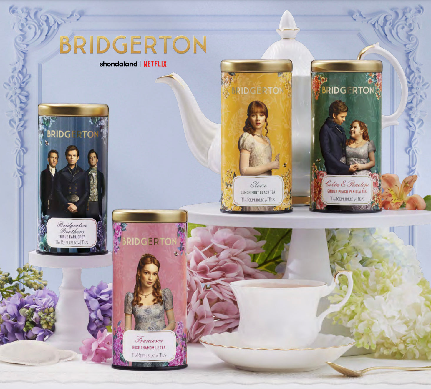 Season 3 Bridgerton Teas are here!