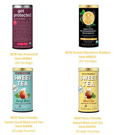 NEW! Innovative Teas from The Republic of Tea