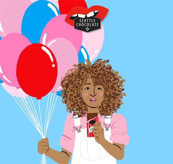 Every Seattle Chocolate purchase supports Girls Inc.