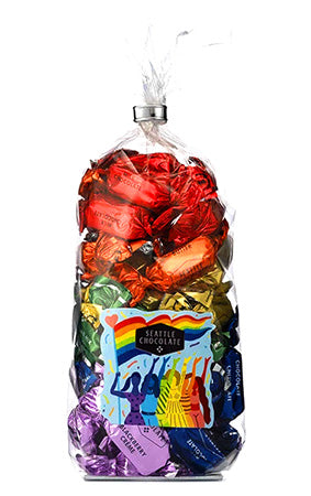 Bag of Pride Truffles from Seattle Chocolate