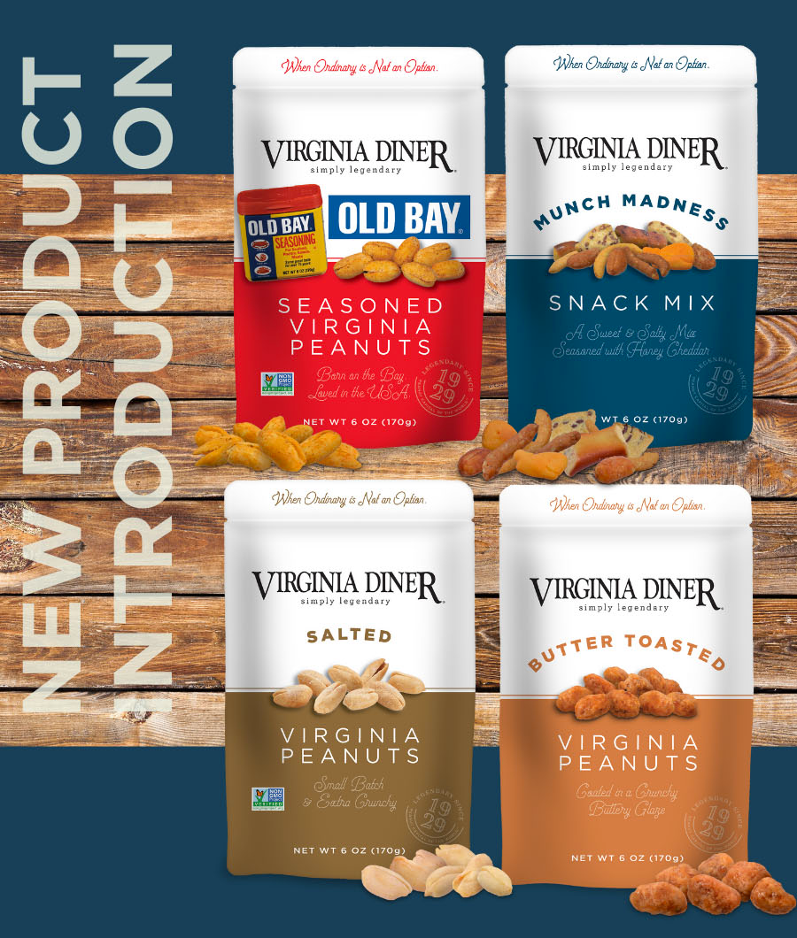NEW! Stand-up Bags from Virginia Diner