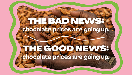 Chocolate Prices are going up...