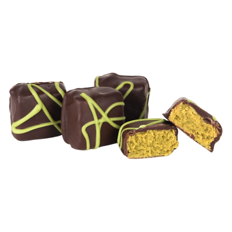 Ticket Chocolate - Dubai Pistachio Bonbons (milk) Bulk