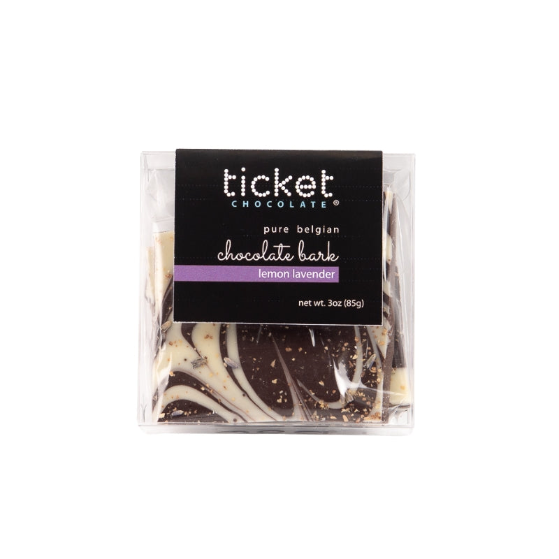 Ticket Chocolate - Lemon-Lavender (dark/white)