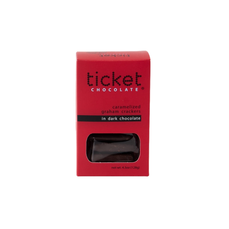 Ticket Chocolate - Caramelized Graham Crackers (dark)