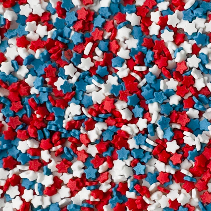 Sweetapolita - Confetti - Patriotic Star - 3oz