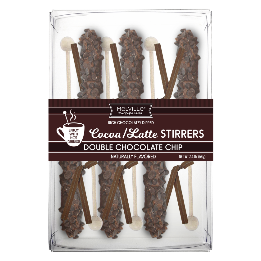 Melville - Drink Stirrers - Double Chocolate Chip - Gift Set