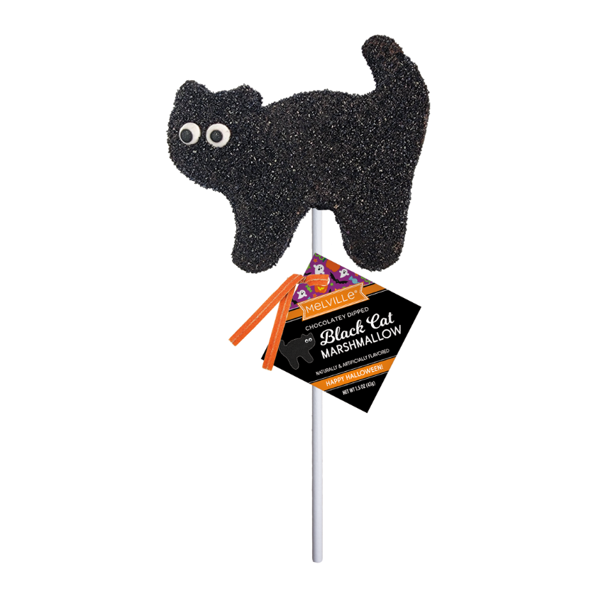 Melville - Marshmallow Pops - Black Cat - Bulk