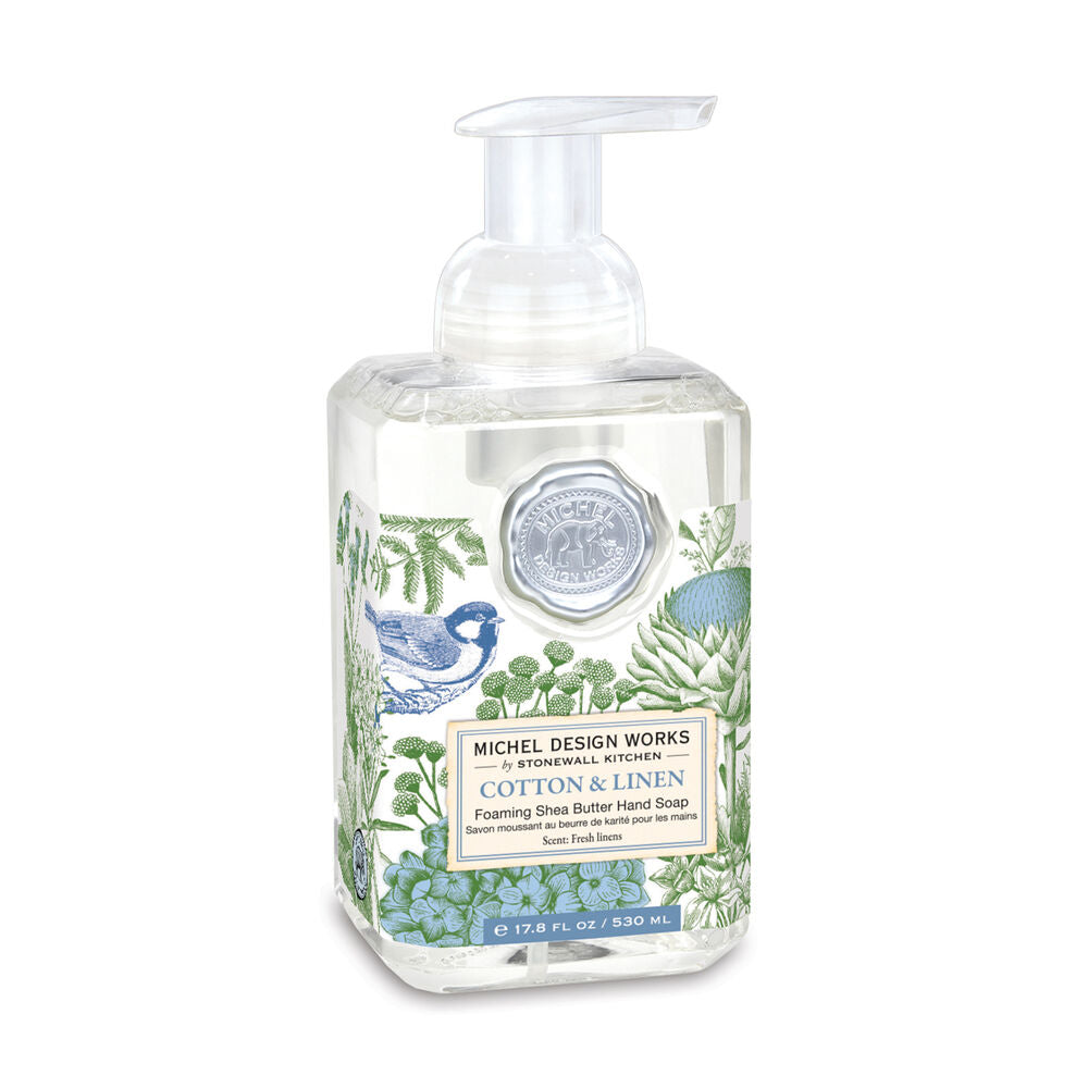 Michel Design Works - Cotton & Linen Foaming Soap