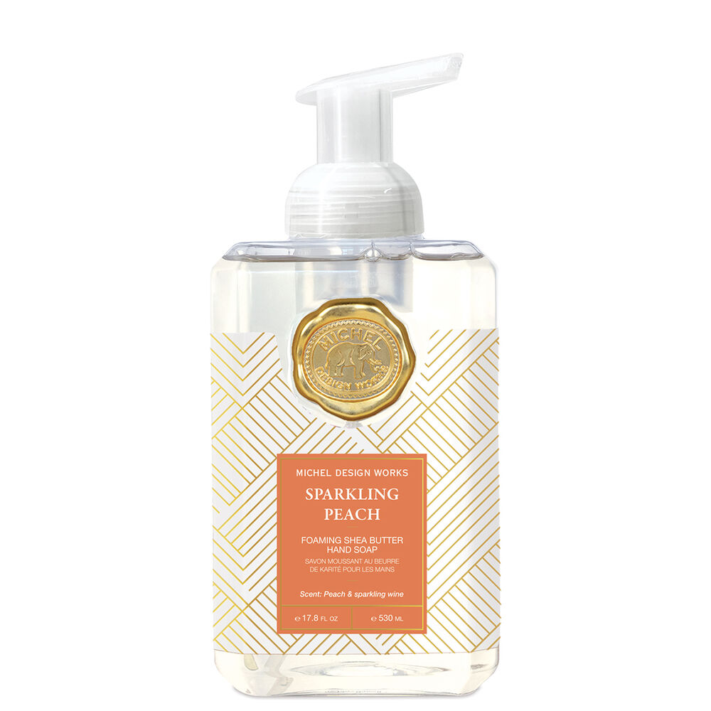 Michel Design Works - Weekend Brunch Collection: Sparkling Peach Foaming Hand Soap