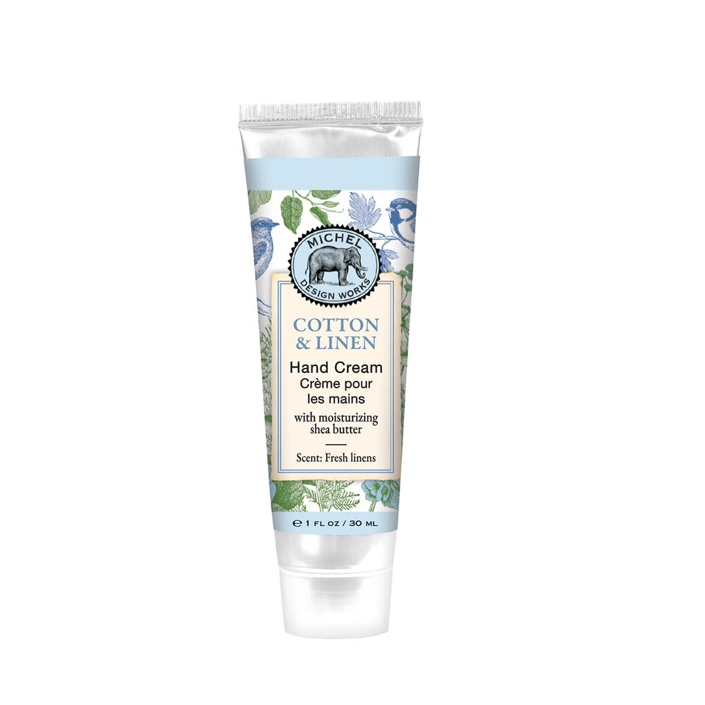 Michel Design Works - Cotton & Linen Hand Cream 1oz *TESTER*