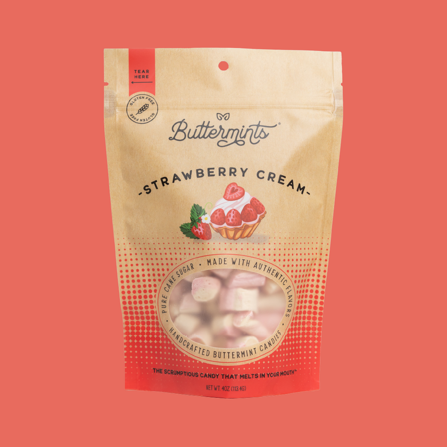 Buttermints - Strawberry Cream - 4oz