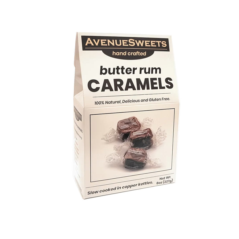 Avenue Sweets - Butter Rum Caramels - 8oz - box