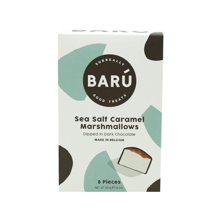 Barœ - Marshmallows - Dark Chocolate & Sea Salt Caramel (8pc)