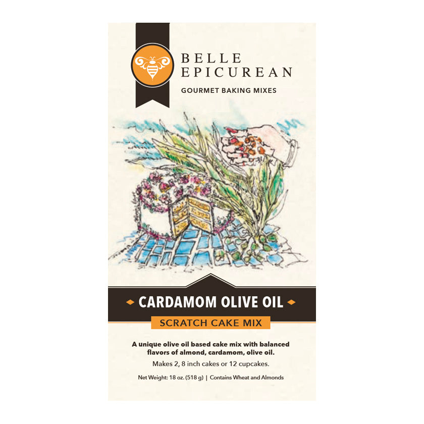 Belle Epicurean - Cake Mix - Cardamom Olive Oil