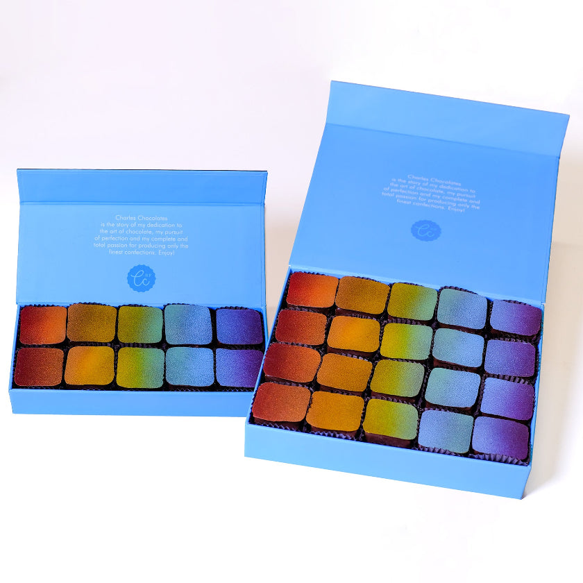 Charles Chocolates - Limited Edition - Pride Fleur de Sel Caramels