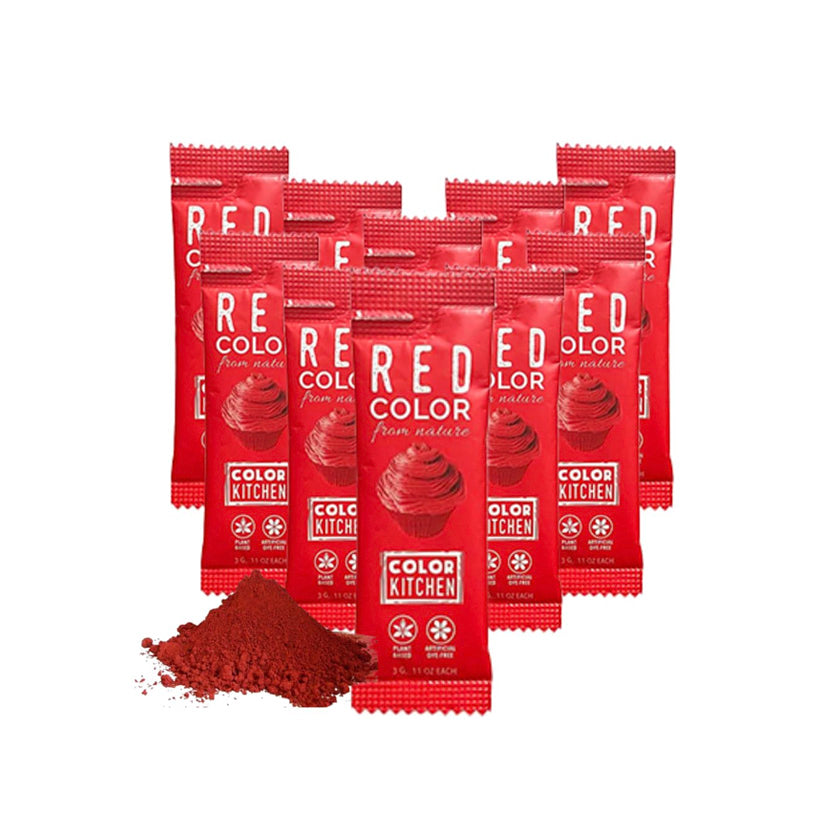 Color Kitchen - RED 10pk singles - 3g