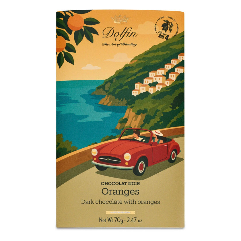 Dolfin Vintage Collection - Summer Dark with Oranges