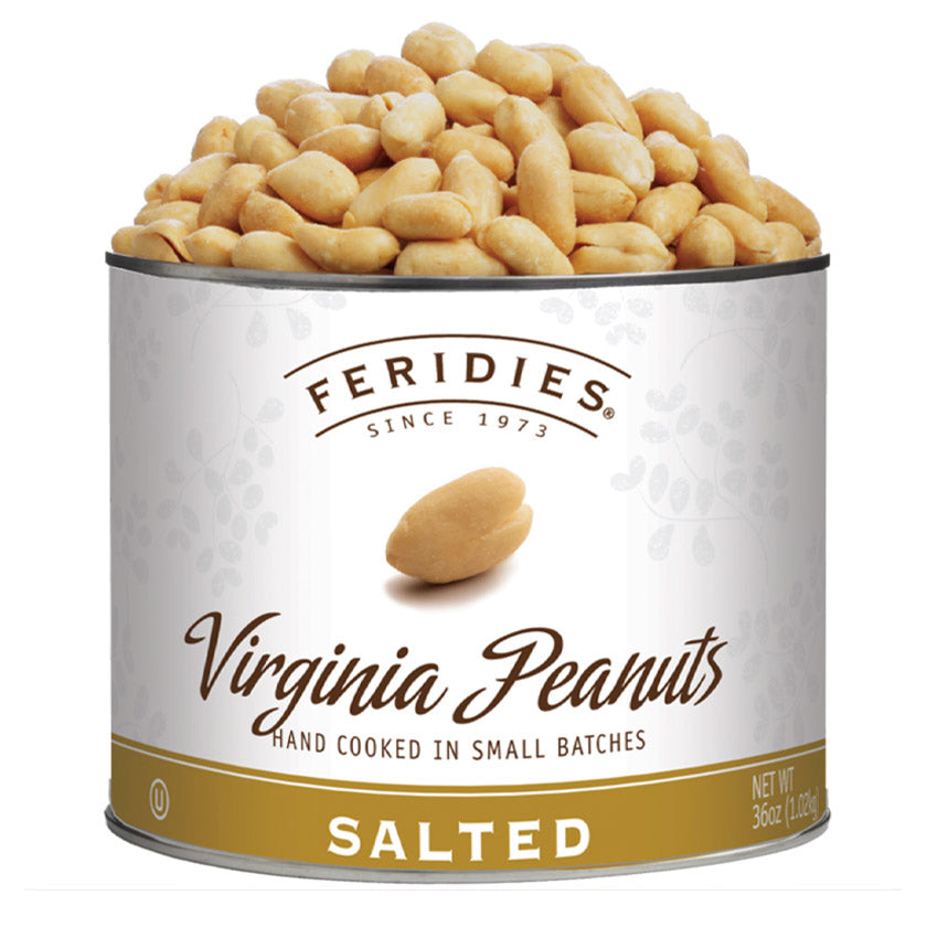 Feridies - Tins - 36oz Salted Virginia Peanuts