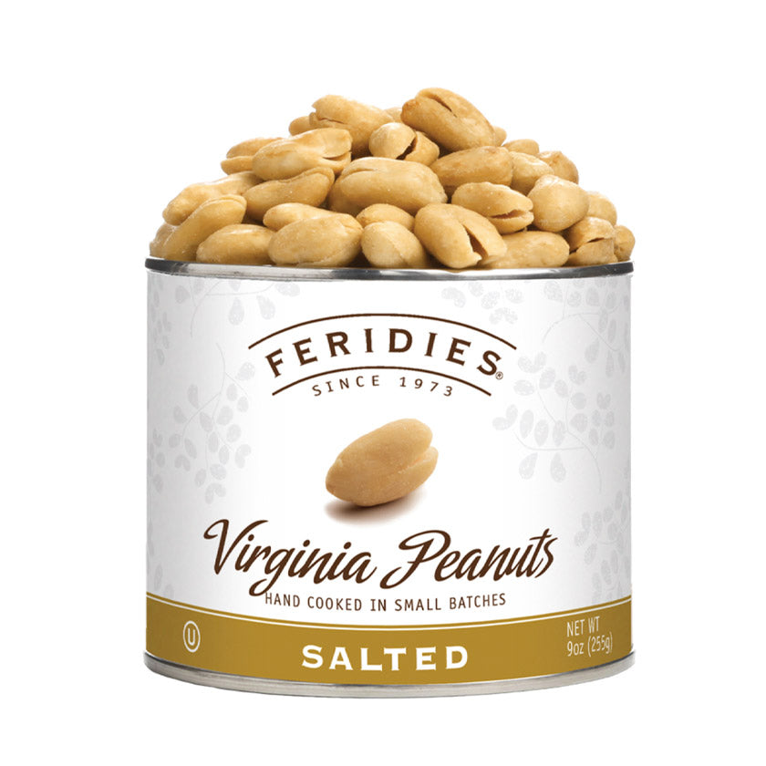 Feridies - Tins - 9oz Salted Virginia Peanuts