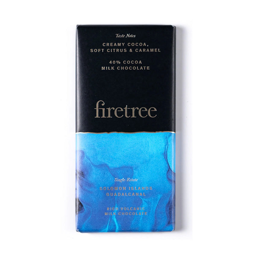 Firetree - Solomon Islands Guadalcanal 40% Cocoa Milk Chocolate 70g