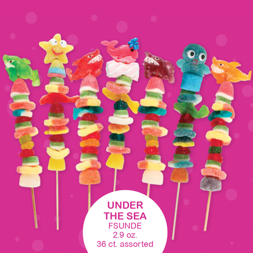 Forever Sweets - CANDY KABOBS - Under the sea assortment - 2.9oz