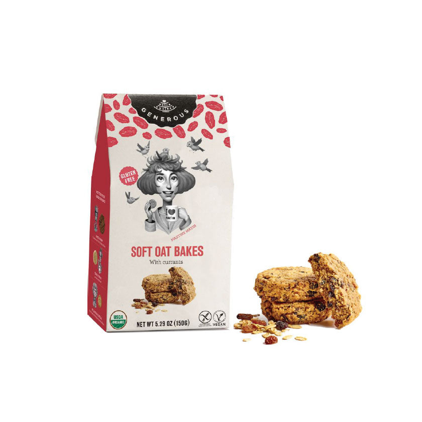Generous - Soft Oat Bakes with Currants