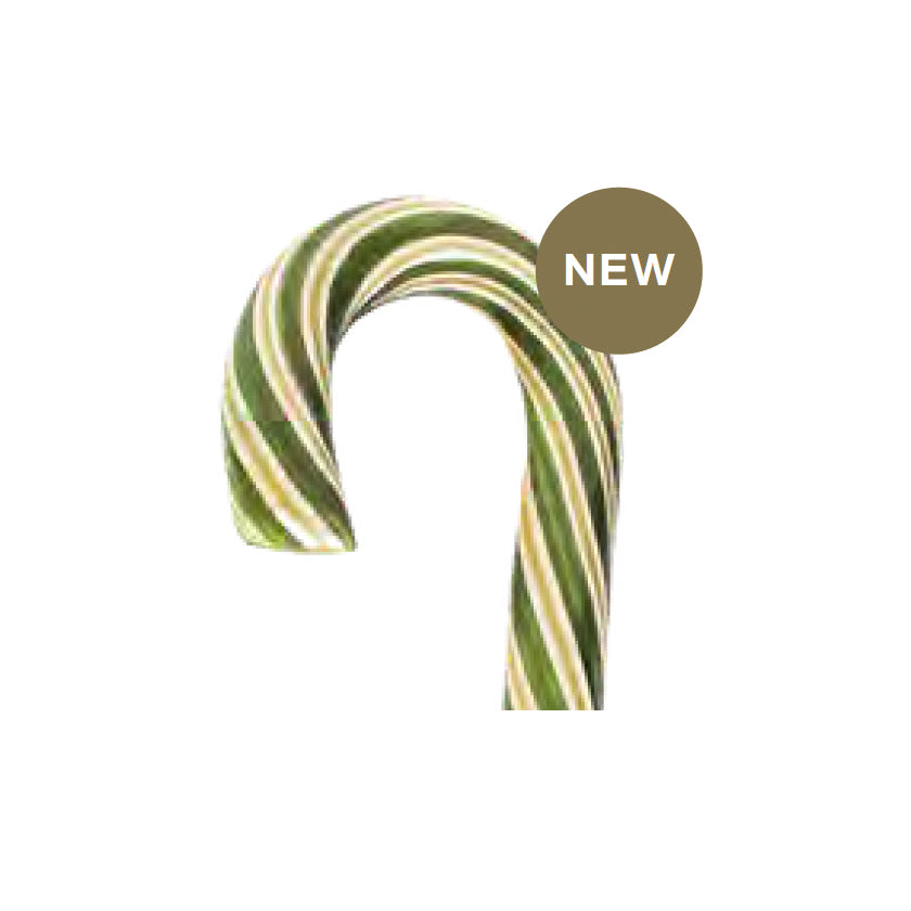 Hammond's Candies - Candy Canes (Filled) - Pistachio Filled with Chocolate Cream
