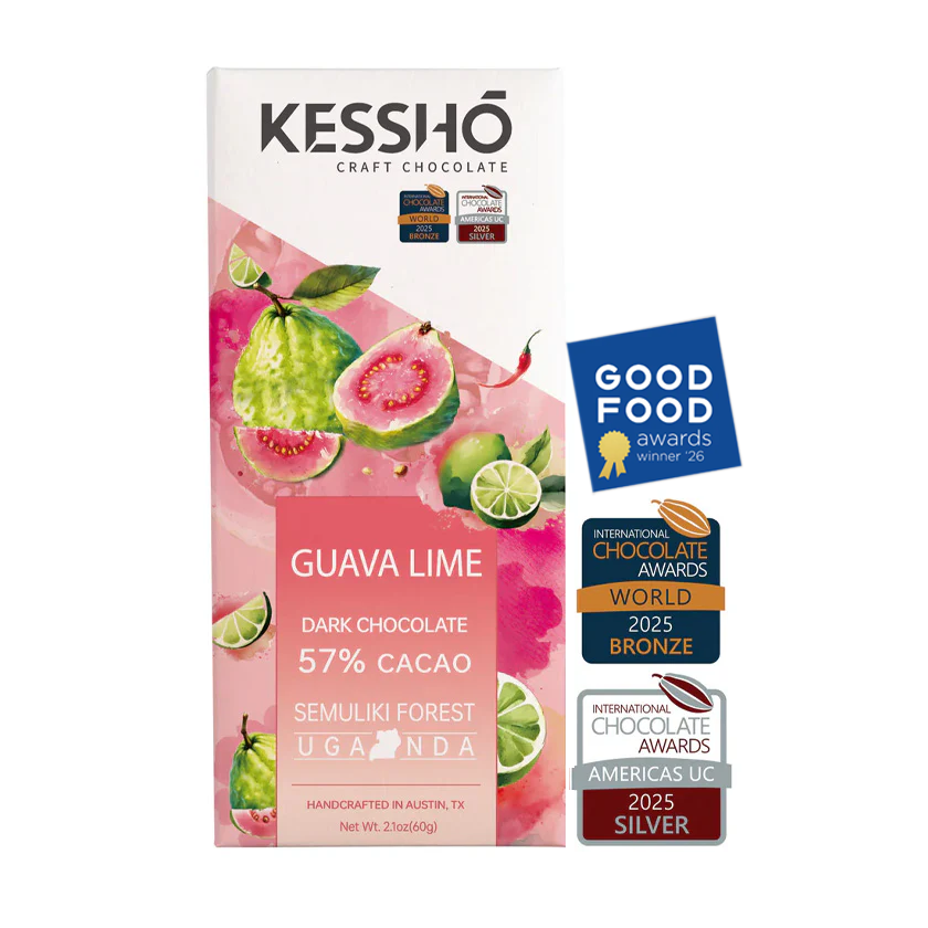 KESSHÕ - Guava Lime 57% Dark Chocolate
