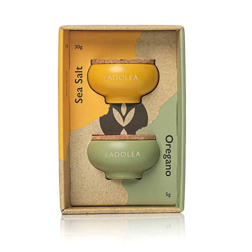 Ladolea - Fleur de Sel & Oregano Gift Set - 30 g & 5 g