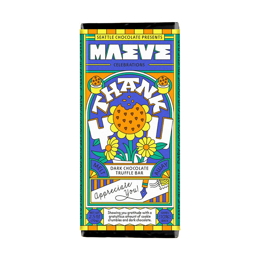 Maeve - Celebration Line - Thank You! Truffle Bar (2.5oz)