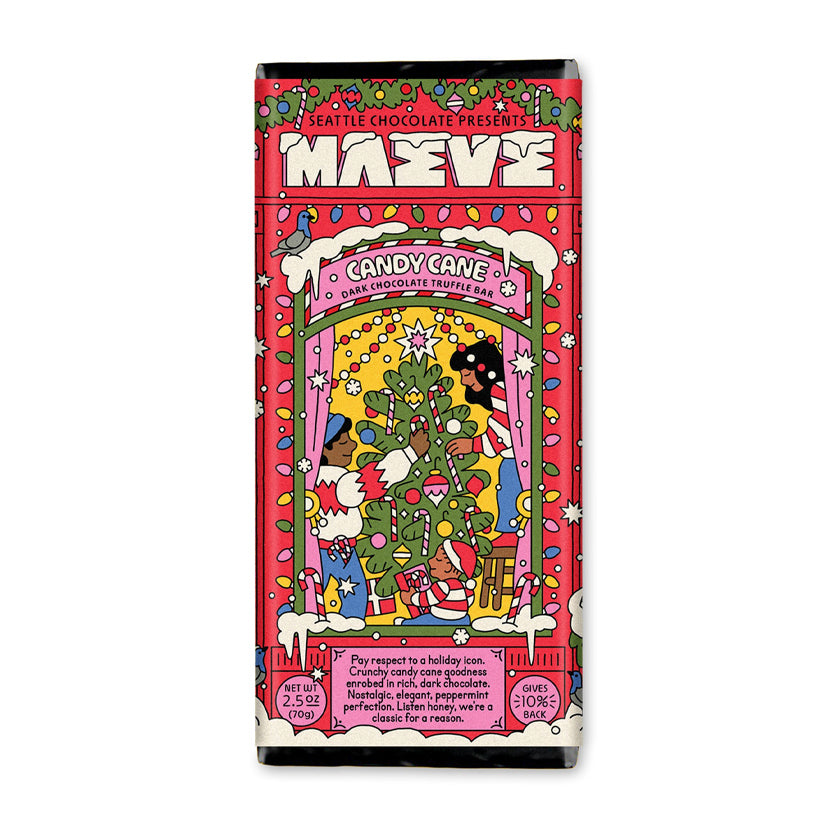 Maeve - Holiday Collection - Candy Cane Truffle Bar (2.5oz)
