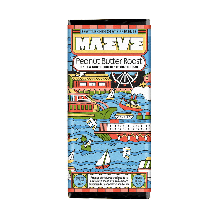Maeve - Seattle Collection - Peanut Butter Roast Truffle Bar