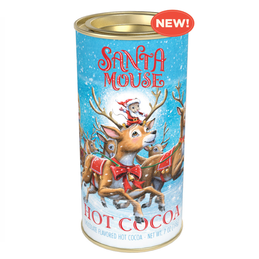 McStevens - Santa Mouse Reindeer Hot Cocoa