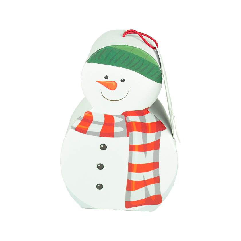 McStevens - Snowman Ornament Box Caramel Cocoa