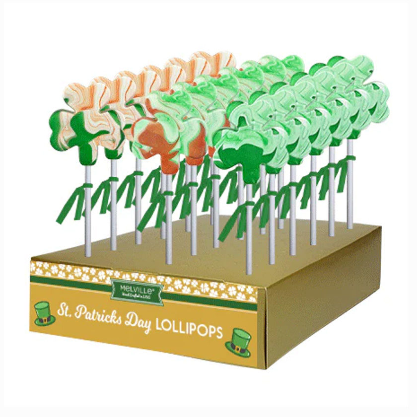 Melville - Lollipops - Lucky Shamrock - Display