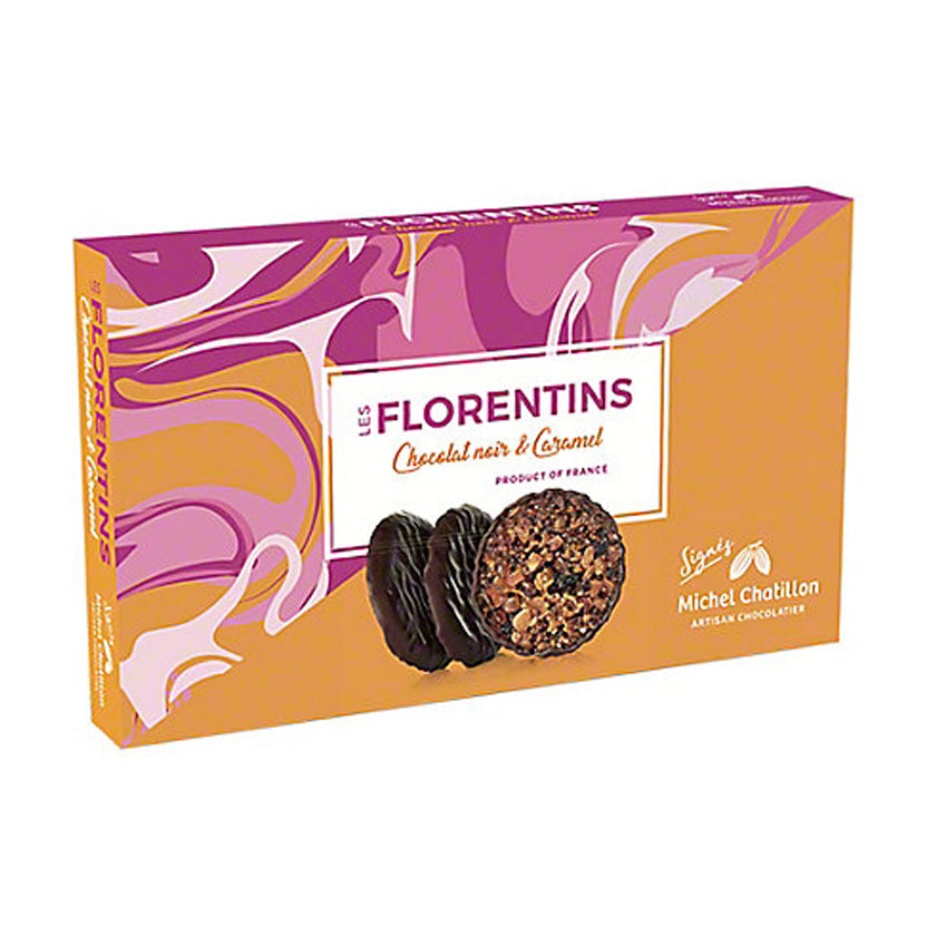 Michel Chatillon - Les Florentins - Dark Chocolate And Caramel - 100g