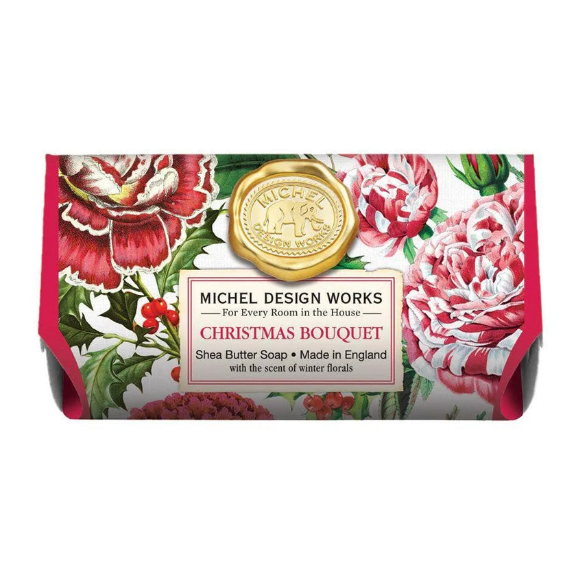 Michel Design Works - Christmas Bouquet Large Bath Soap Bar