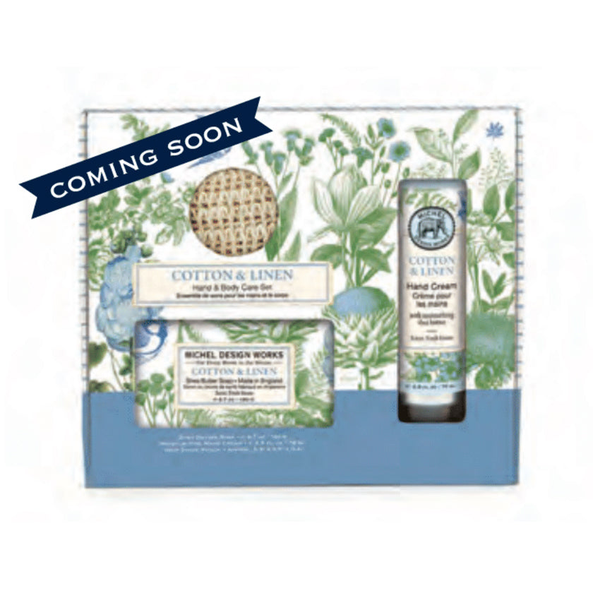 Michel Design Works - Cotton & Linen Hand & Body Care Set