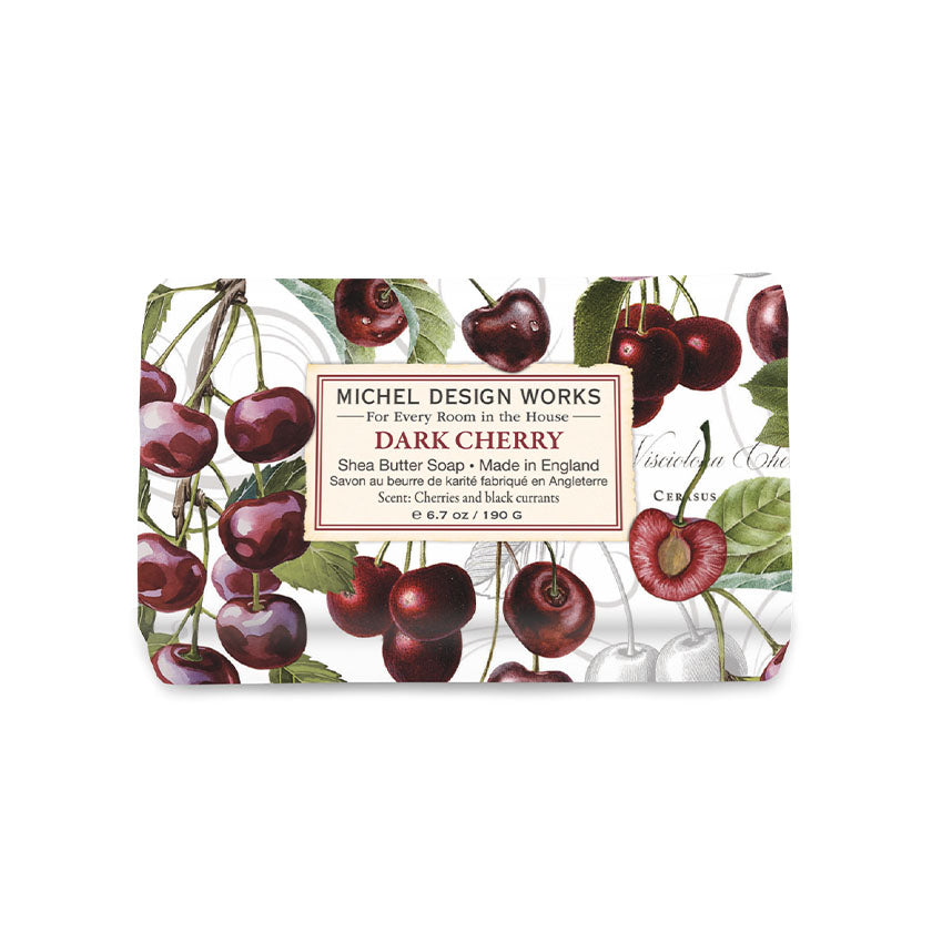Michel Design Works - Dark Cherry Medium Bath Soap Bar