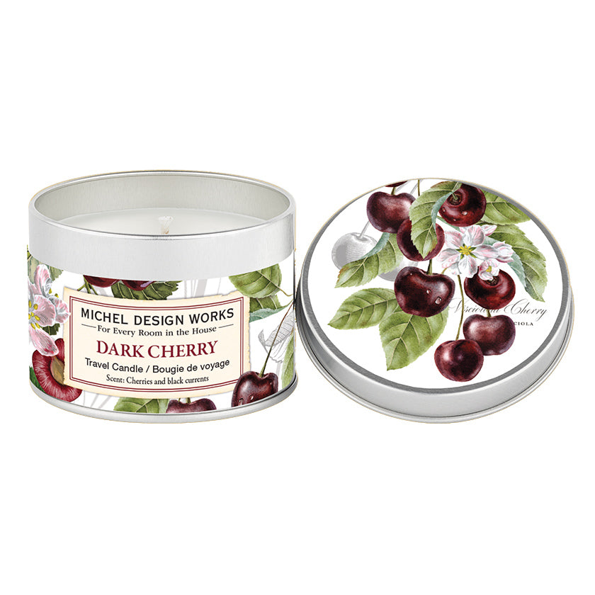 Michel Design Works - Dark Cherry Travel Candle