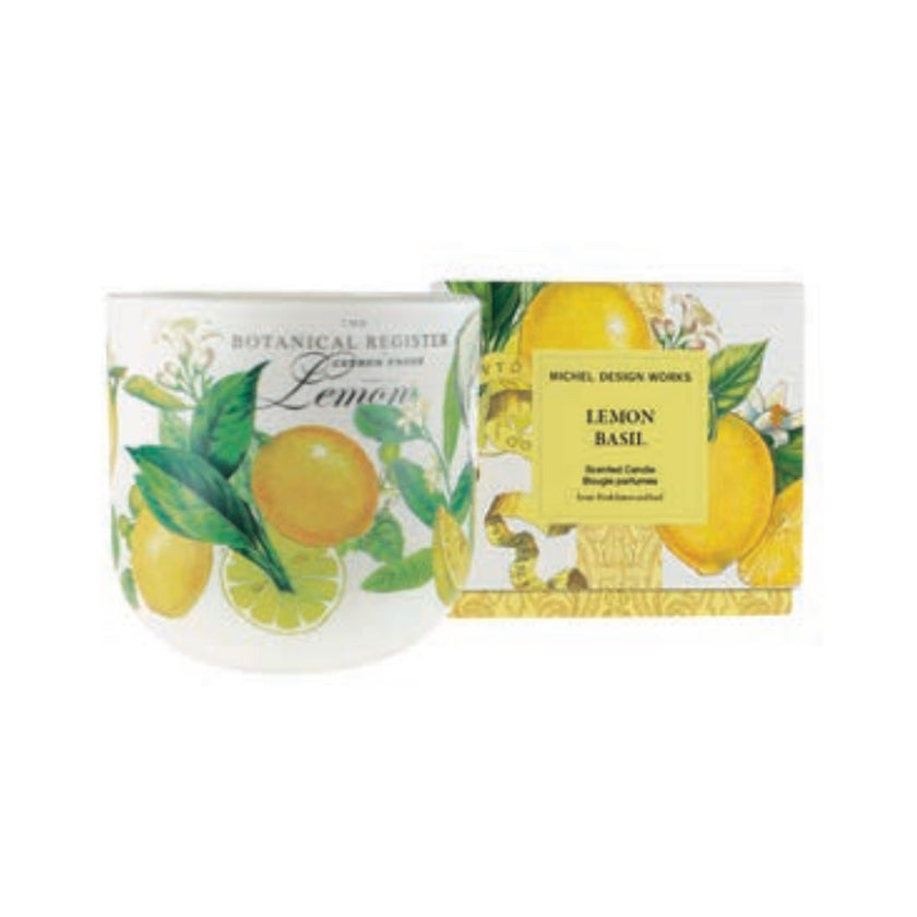Michel Design Works - Lemon Basil Decor Candle
