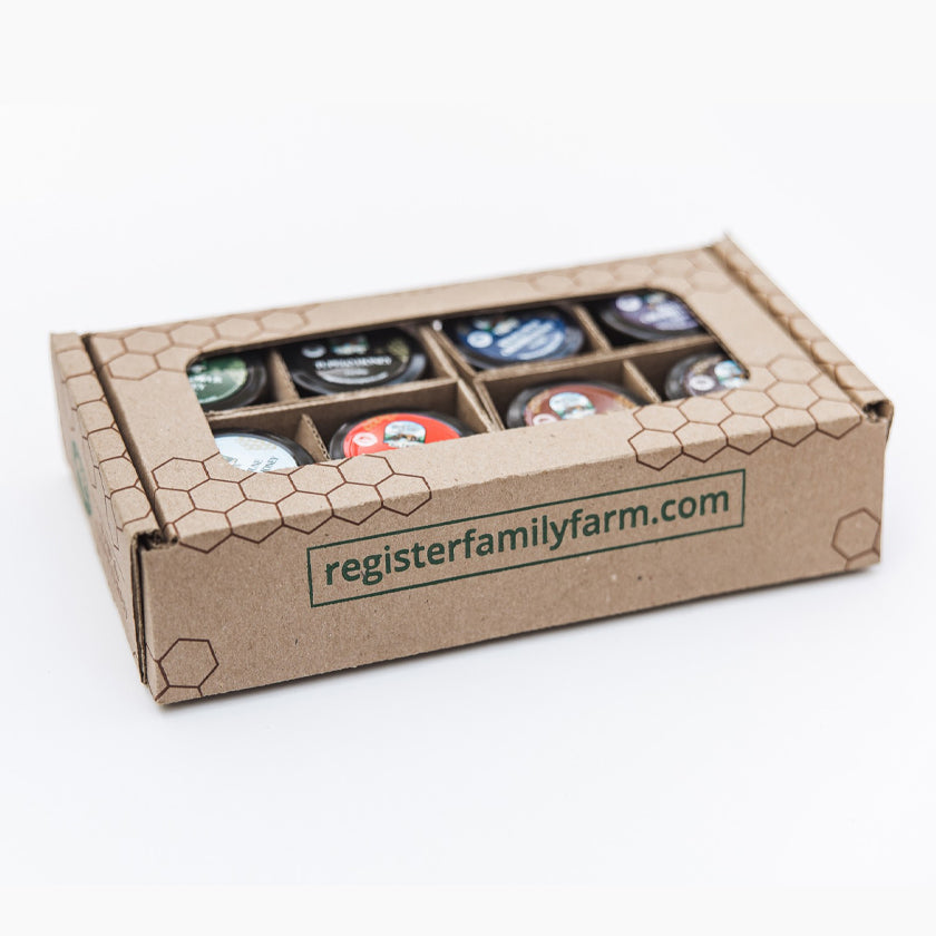 Register Family Farm - 8-Pack Honey Sampler Box