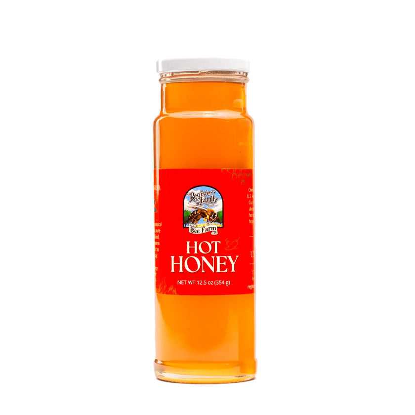 Register Family Farm - Hot Honey Glass Jar - 12.5oz