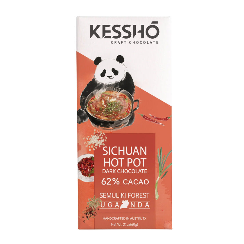 Ritrovo Selections - Kessho Chocolate - Sichuan Hot Pot Dark Chocolate Bar