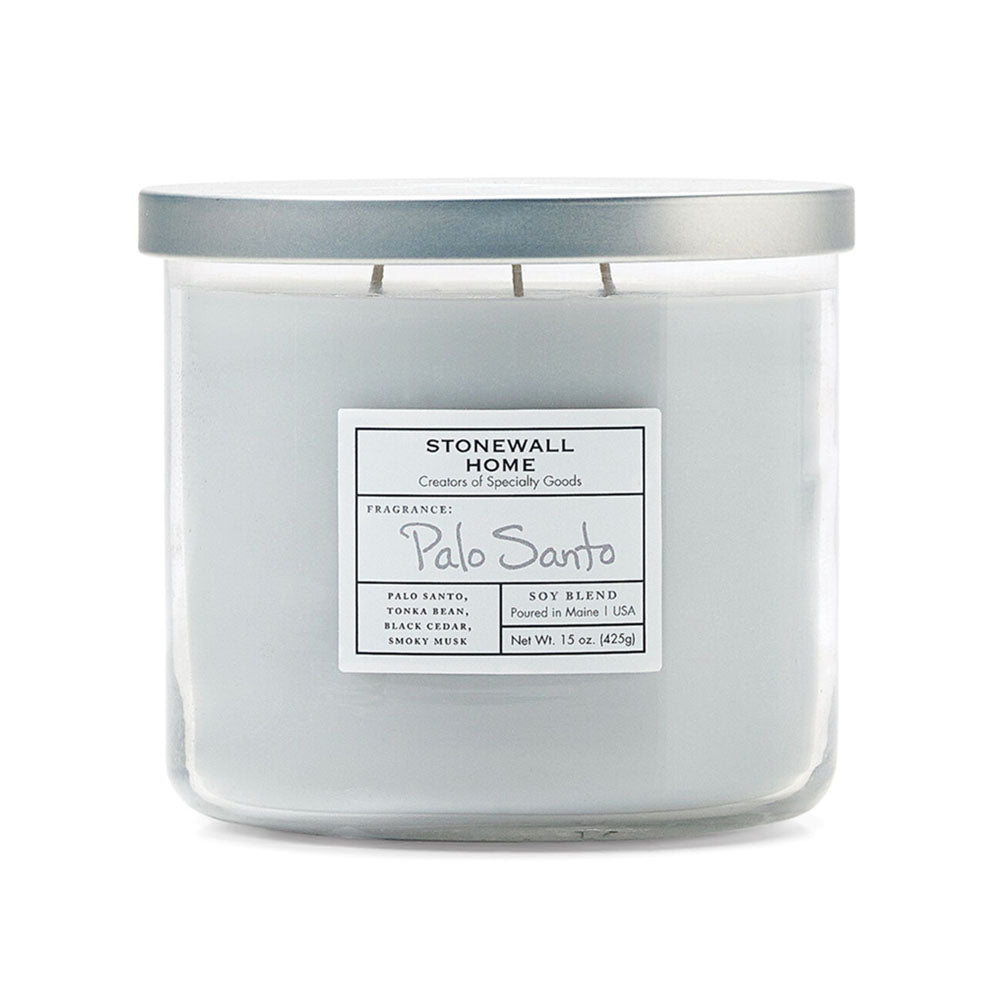 Stonewall Home - Palo Santo Candle, Bowl