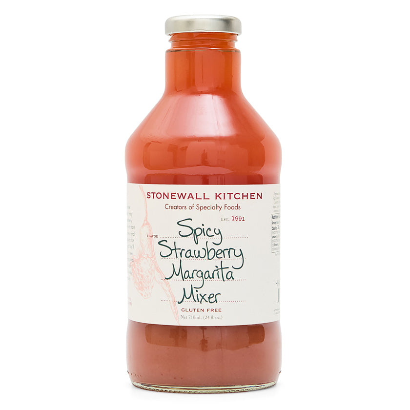 Stonewall Kitchen - Spicy Strawberry Margarita Mixer - 24 fl.oz bottle
