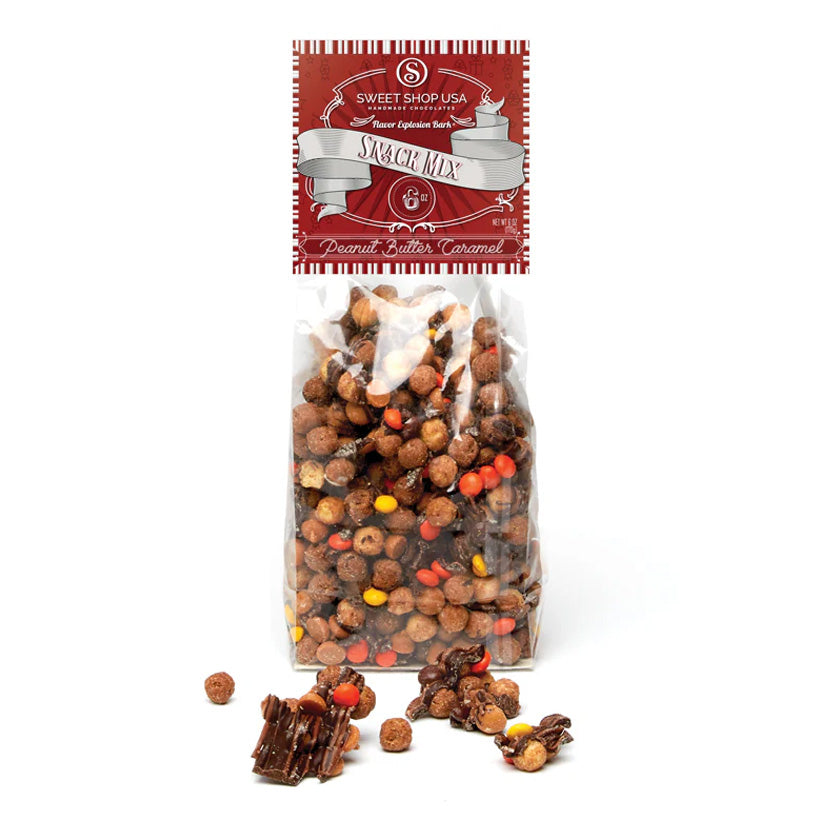 Sweet Shop USA - Peanut Butter Caramel Snack Mix- 8oz