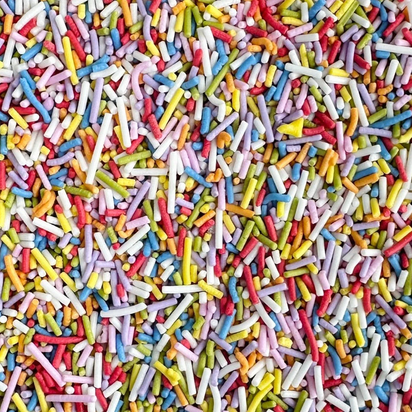 Sweetapolita - Crunchy Sprinkles - Natural Rainbow - 3.2oz